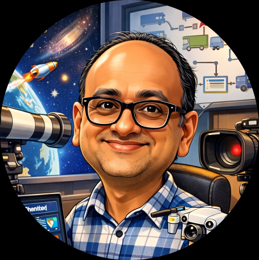 Raghuram Khandrika portrait illustration